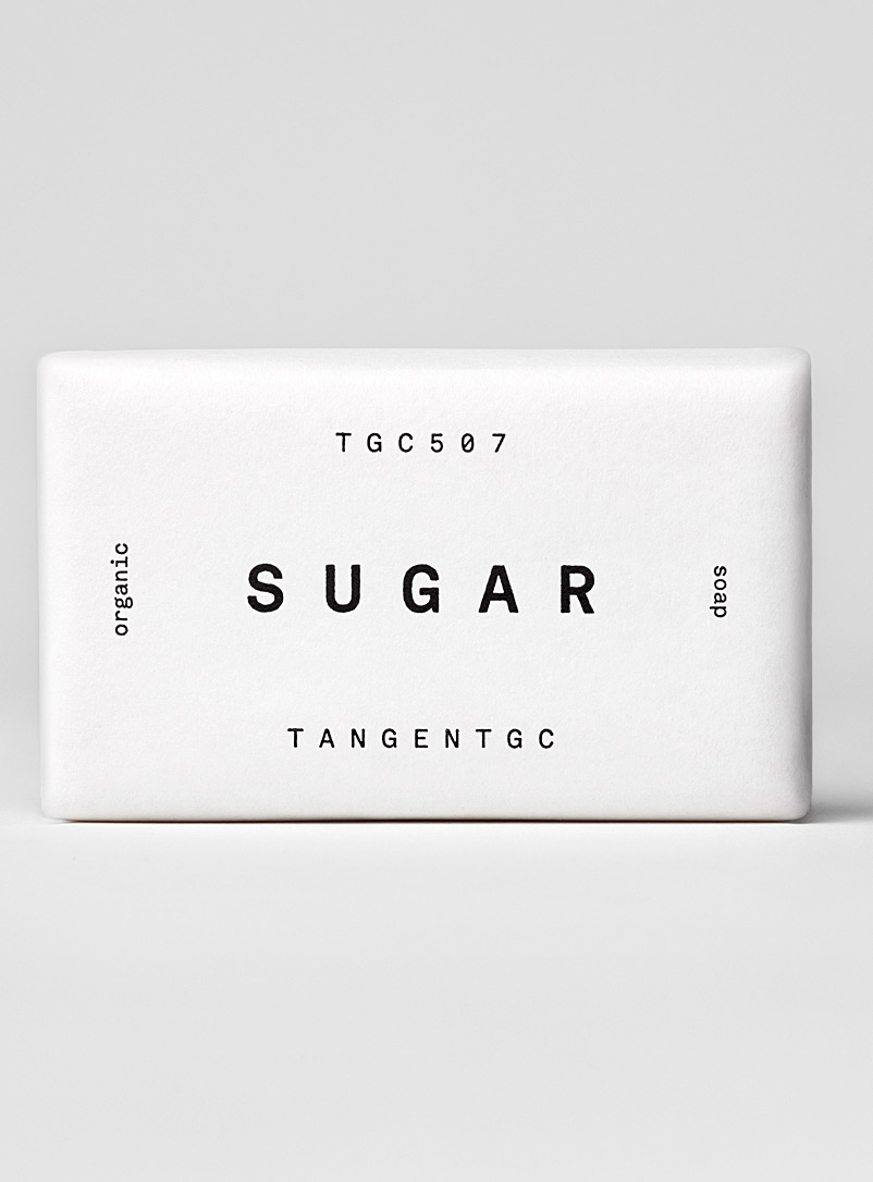 Tangent GC: Le savon biologique en barre canne à sucre Blanc pour homme