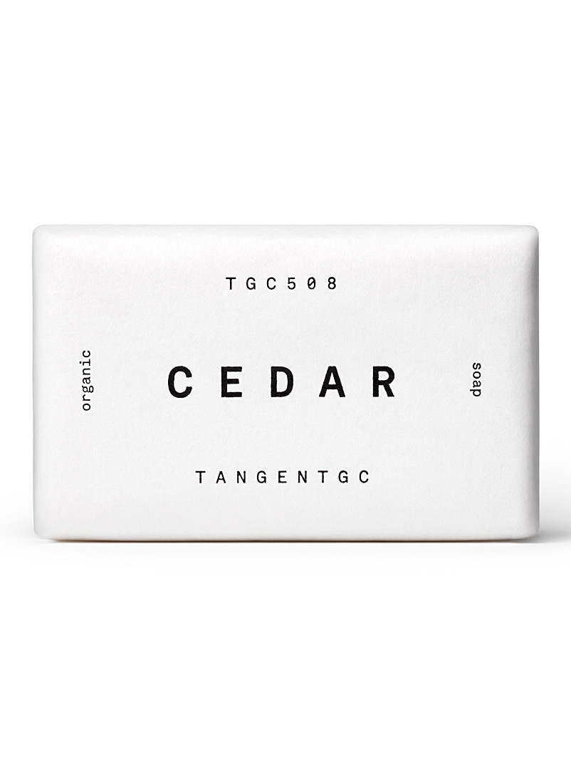 Tangent GC White Cedar organic bar soap for men