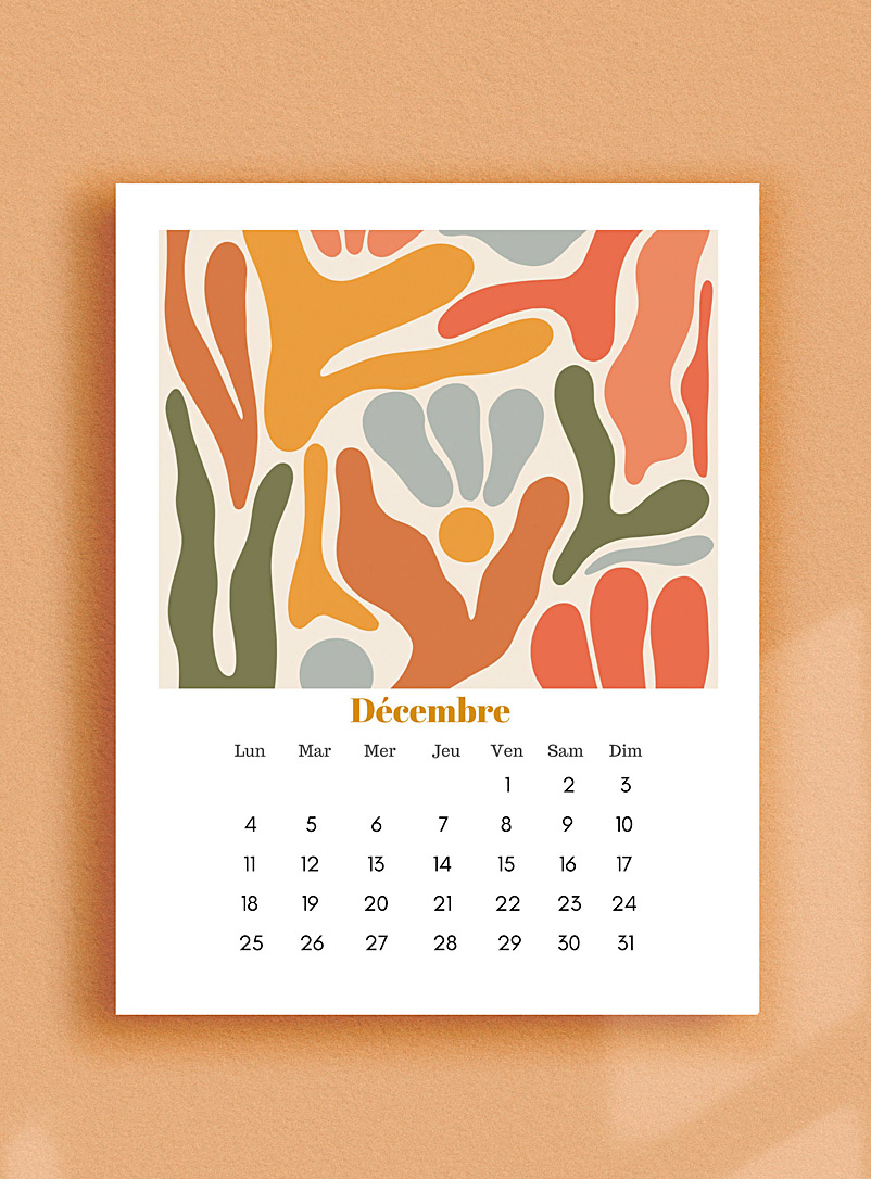 Its Funny Howww French Abstraction calendar See available sizes