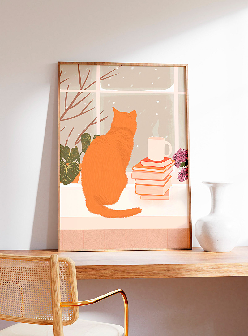 Its Funny Howww: L'affiche chat caramel Voir nos formats offerts Assorti