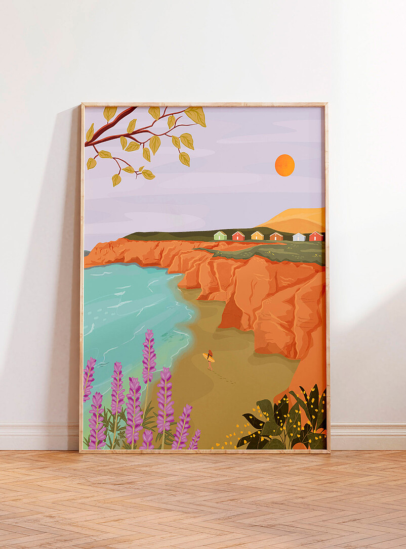Its Funny Howww: L'affiche &Icirc;les-de-la-Madeleine 11x 14 po Assorti