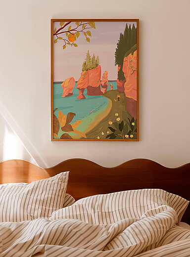 Bay of Fundy art print 11" x 14"