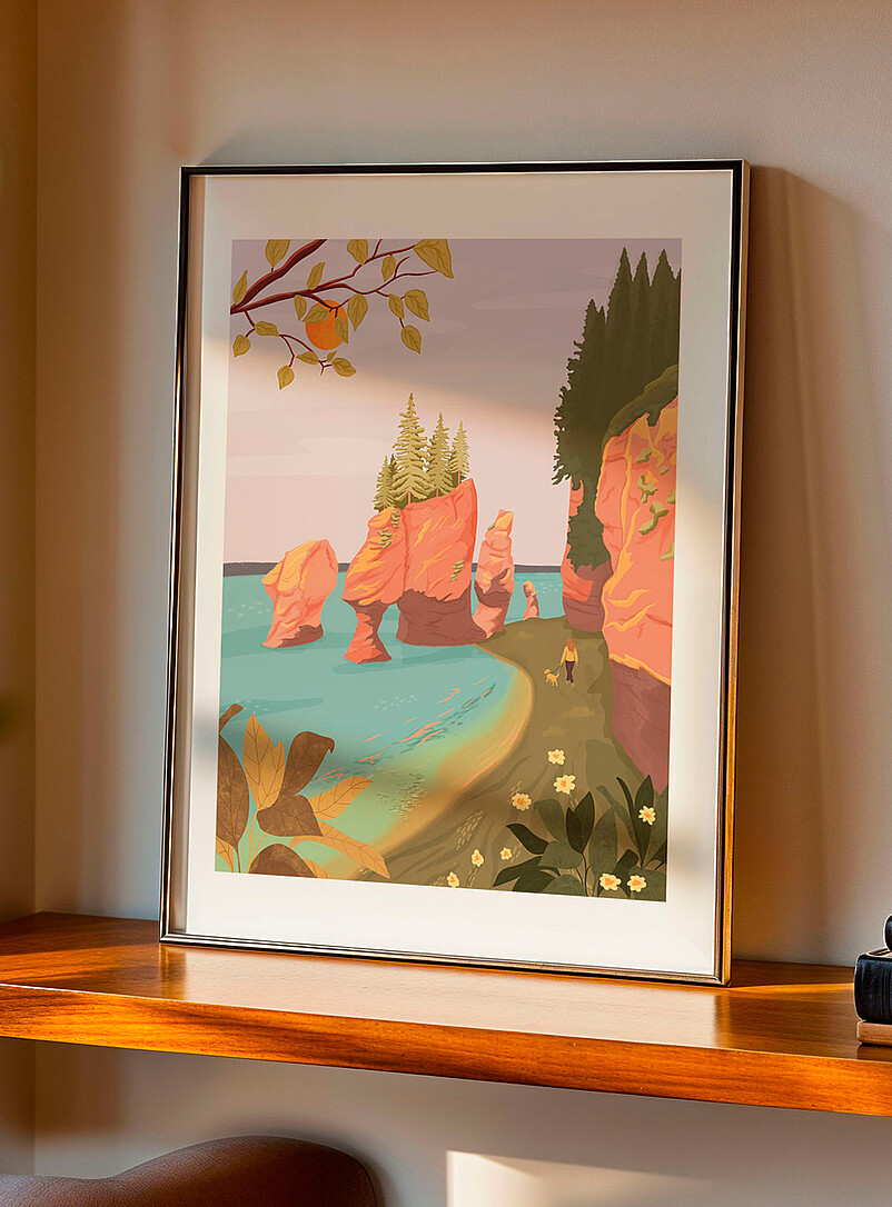 Its Funny Howww: L'affiche Baie de Fundy 11x 14 po Assorti