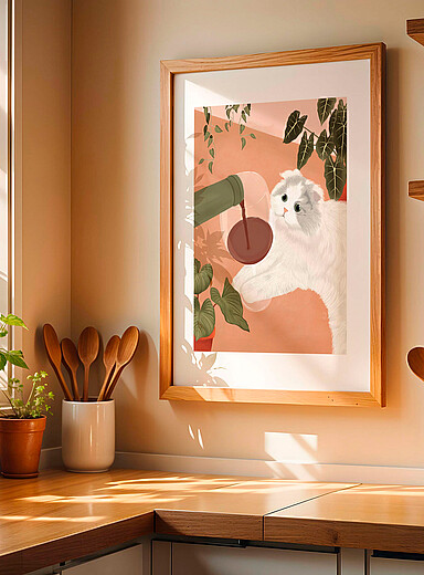 Wine Time art print 11" x 14"