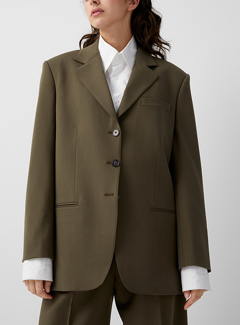Beaufille Mossy Green Saville jacket for women