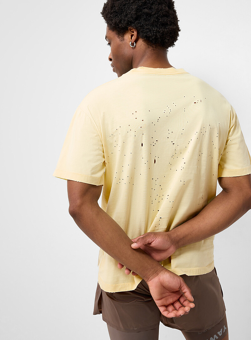 MothTech cotton varsity T-shirt product image 3