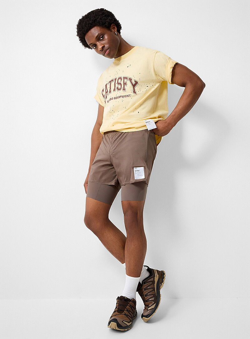 Techsilk™ Shorts With Built-In Bike Short 8" Length