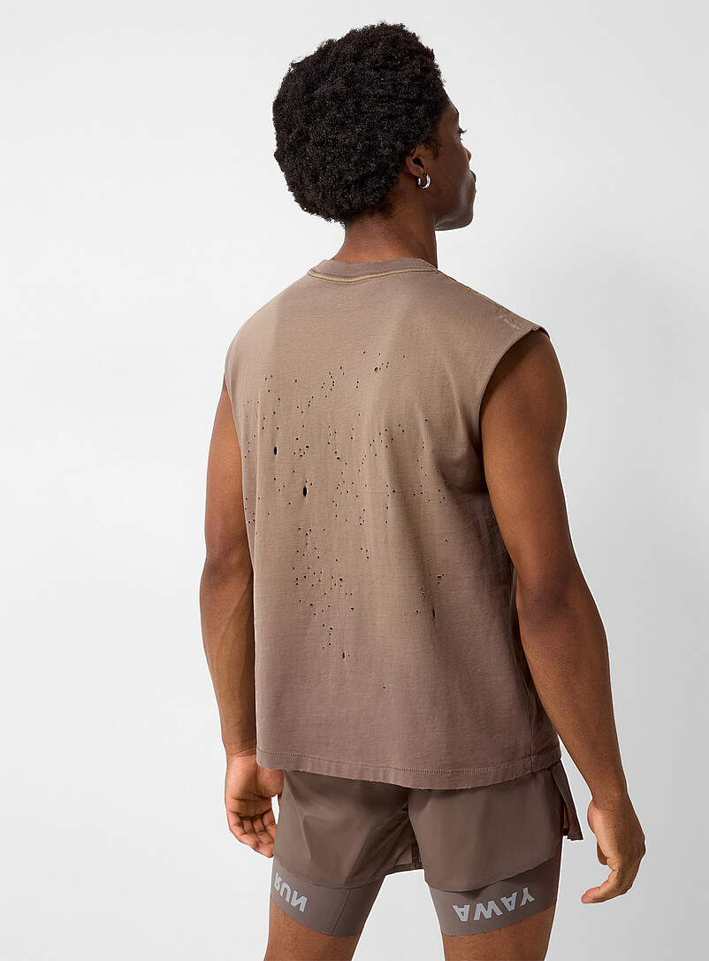 MothTech cotton muscle tee product image 3
