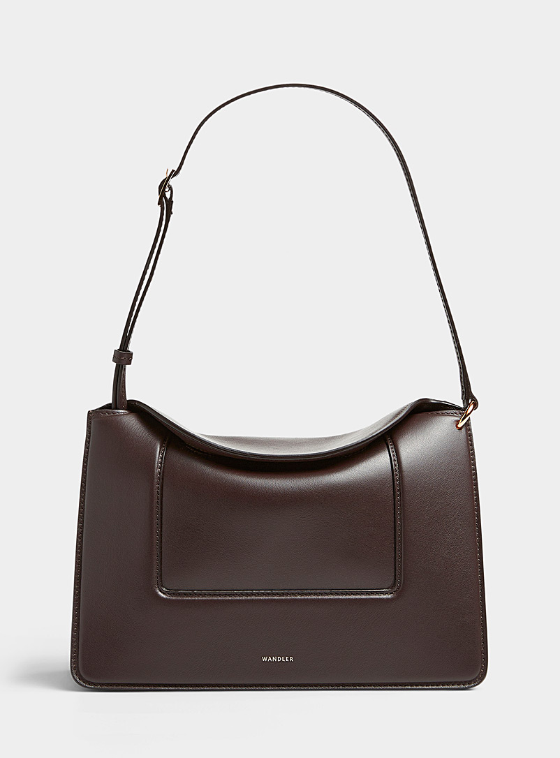 Wandler Dark Brown Penelope handbag for women