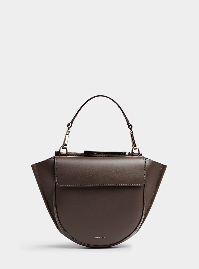 Wandler Dark Brown Hortensia handbag for women