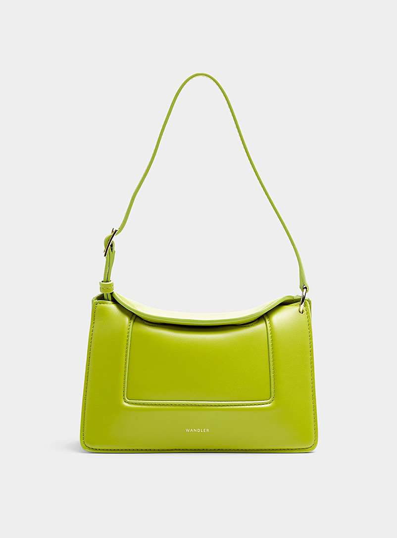 Wandler Lime Green Penelope handbag for women