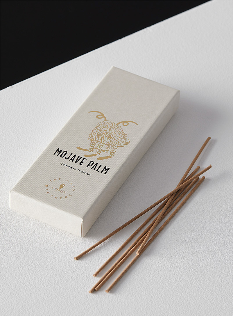 L'OBJET Brown Mojave Palm incense sticks for women