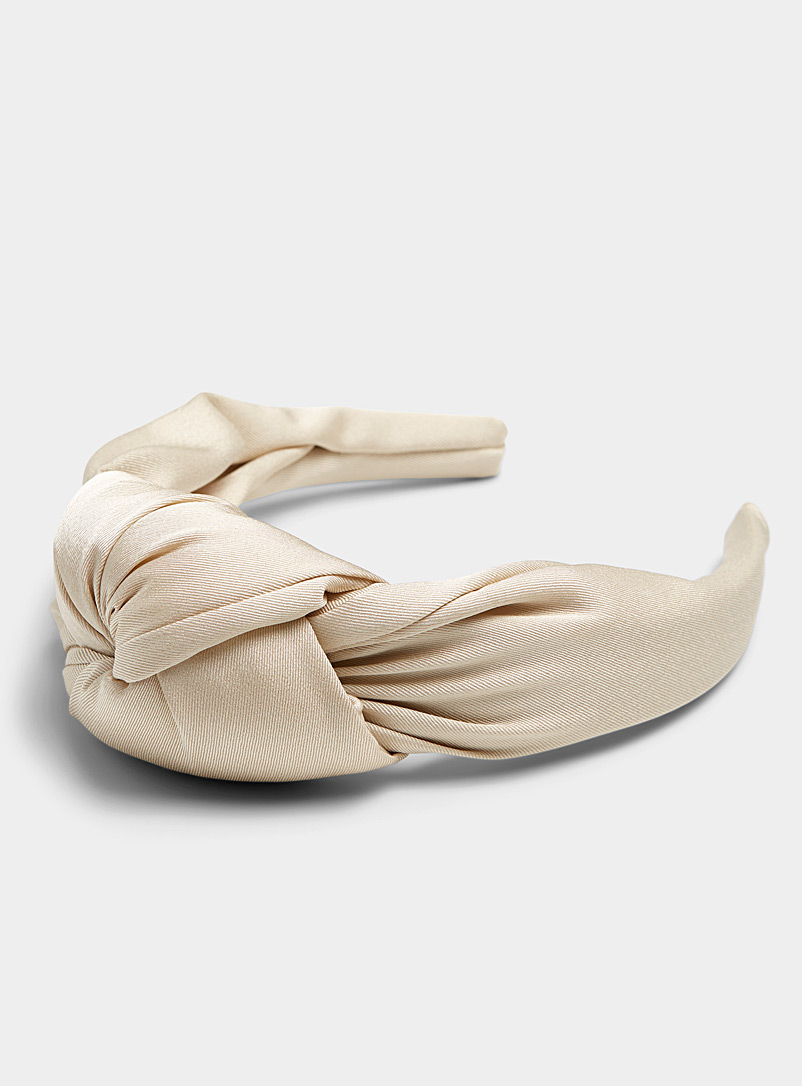 Simons Sand Giant knot headband for women