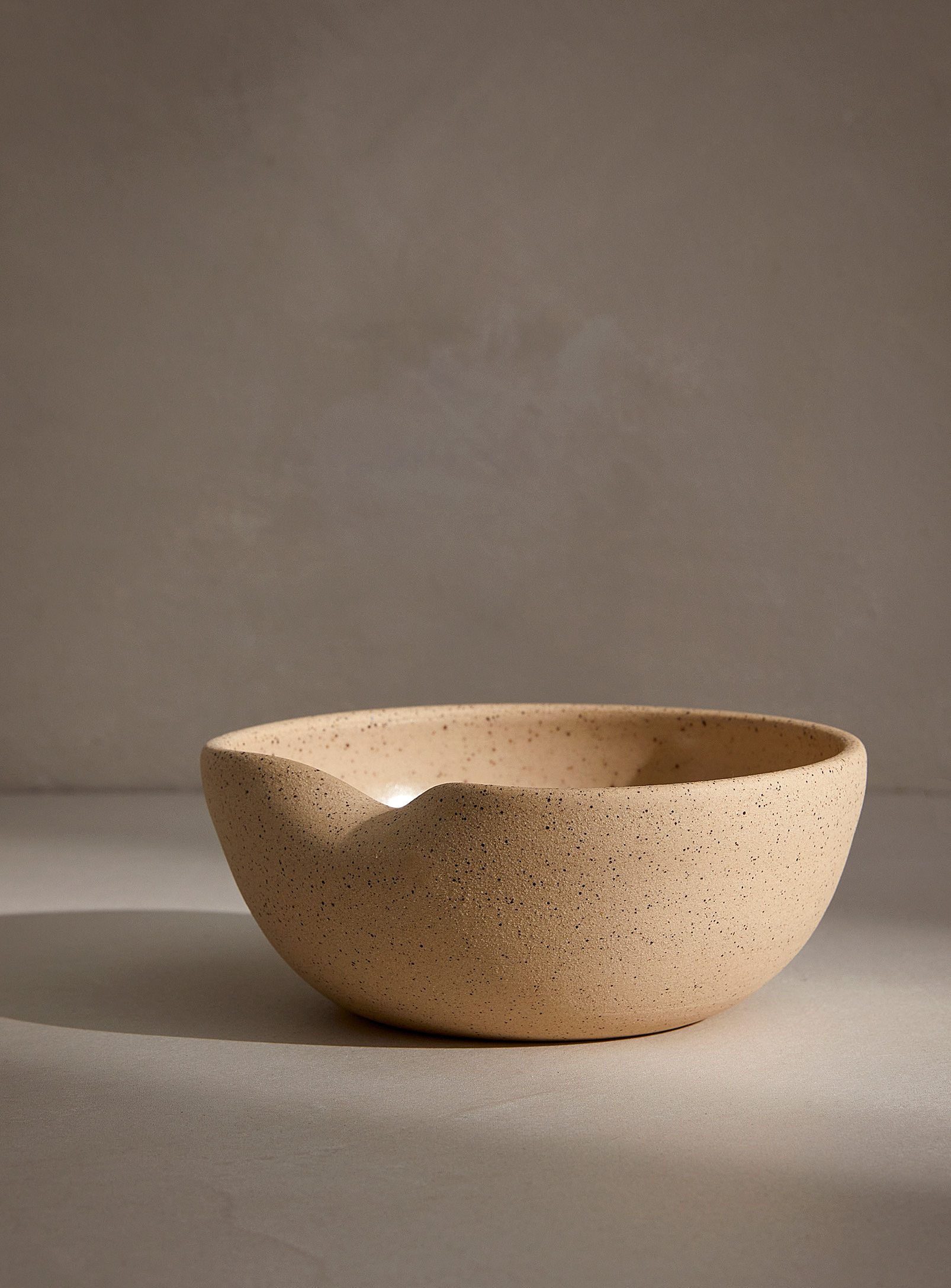 Dompierre Mineral Small Stoneware Bowl In Neutral