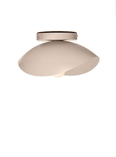 Luminaire Authentik: Le luminaire Coquelicot 28 cm de largeur Noir mat