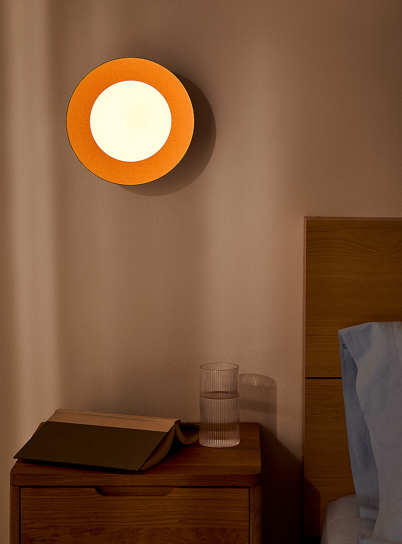Luminaire Authentik Matte clay Danoise light fixture 24 cm in diameter