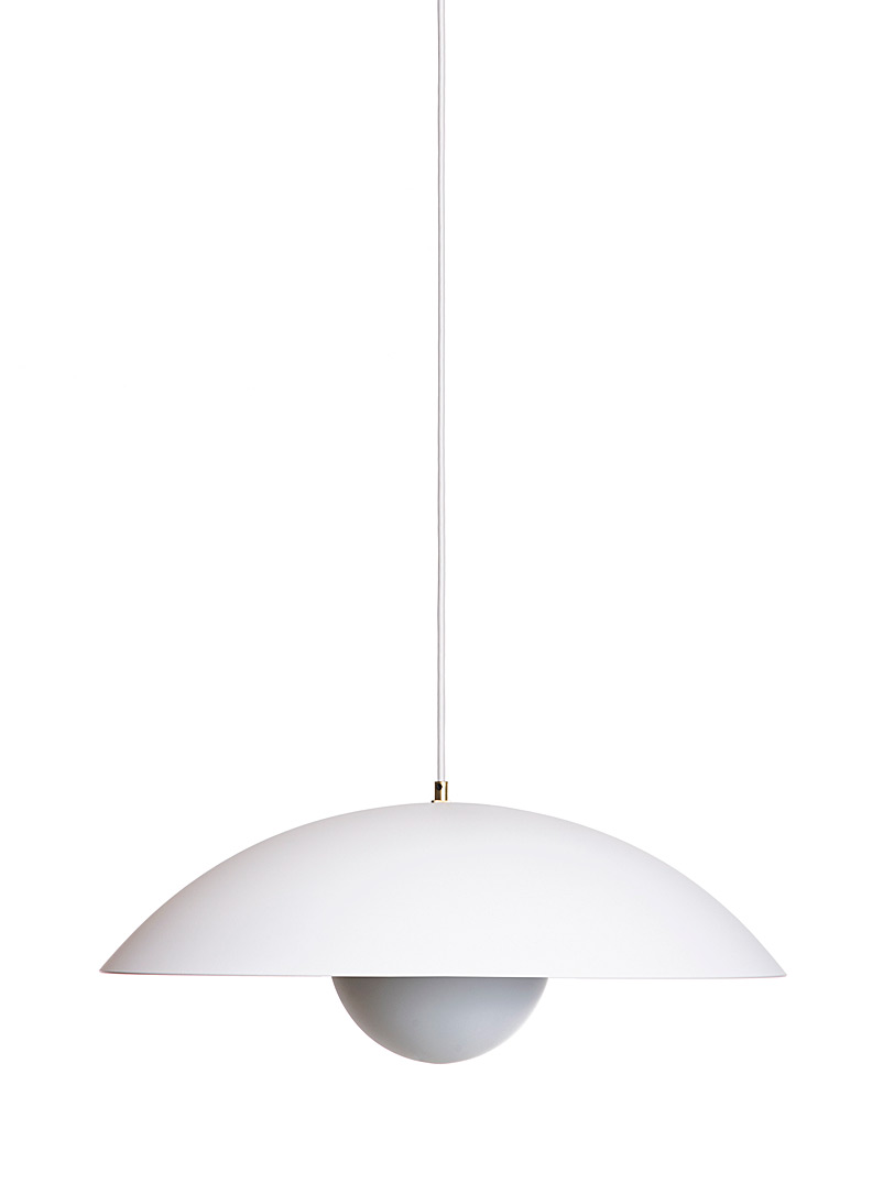 Luminaire Authentik Ivory/Cream Beige Danoise hanging lamp 61 cm in diameter