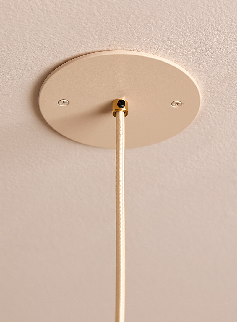 Luminaire Authentik Ivory/Cream Beige Danoise hanging lamp 61 cm in diameter