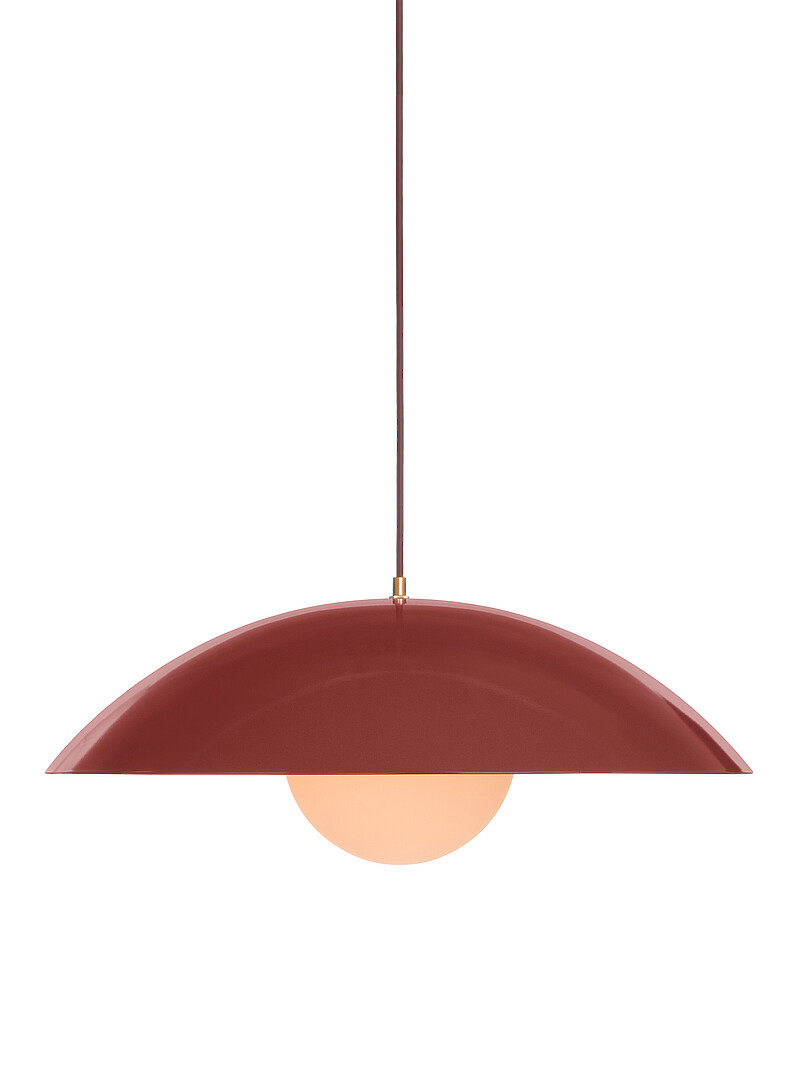 Luminaire Authentik Ivory/Cream Beige Danoise hanging lamp 61 cm in diameter