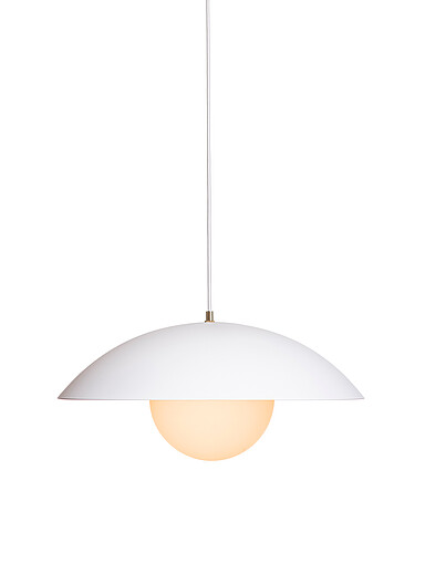 Luminaire Authentik Black Danoise hanging lamp 51 cm in diameter