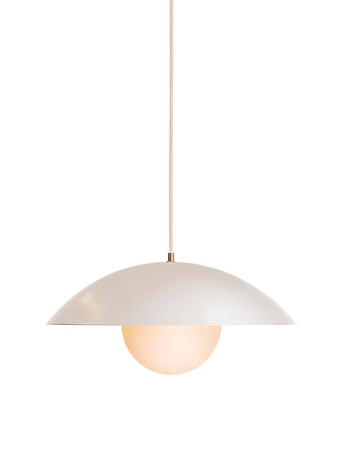 Luminaire Authentik: La lampe suspendue Danoise 51 cm de diam&egrave;tre Noir