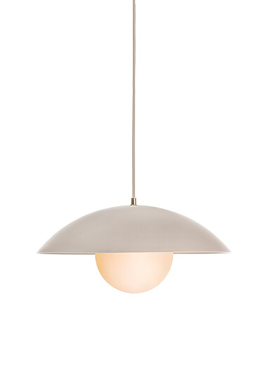 Luminaire Authentik: La lampe suspendue Danoise 51 cm de diam&egrave;tre Noir