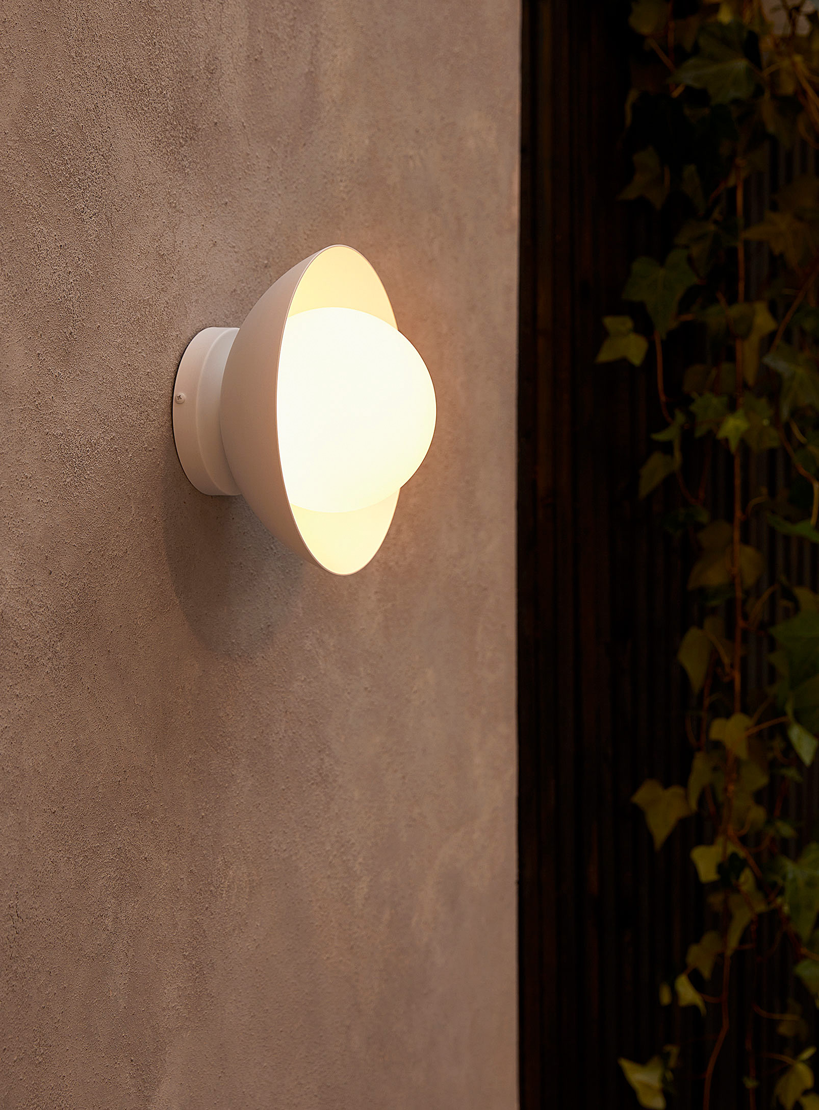 Luminaire Authentik Small Danoise Indoor And Outdoor Light Fixture In White