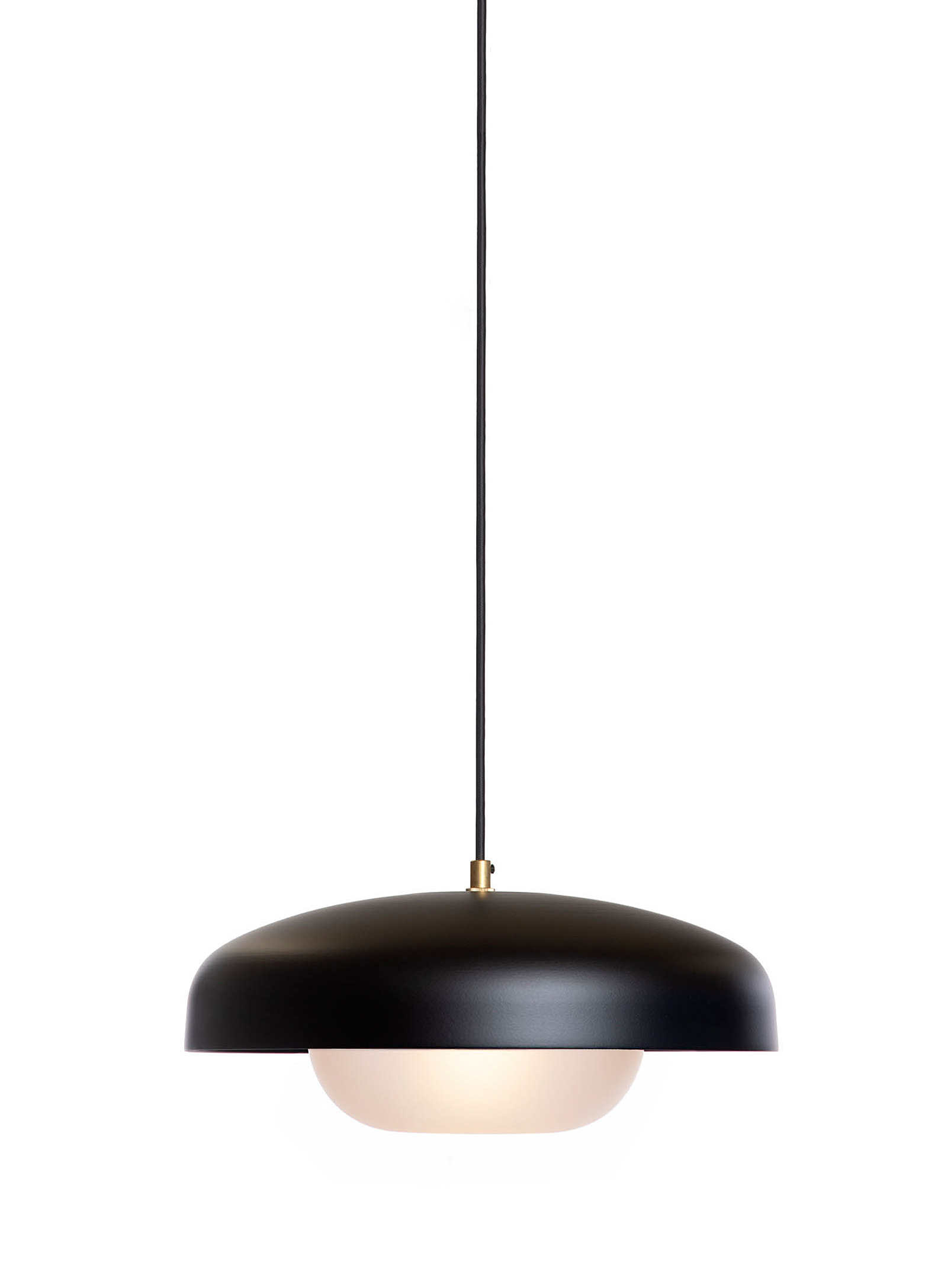 Luminaire Authentik Large Yoko Hanging Lamp In Black