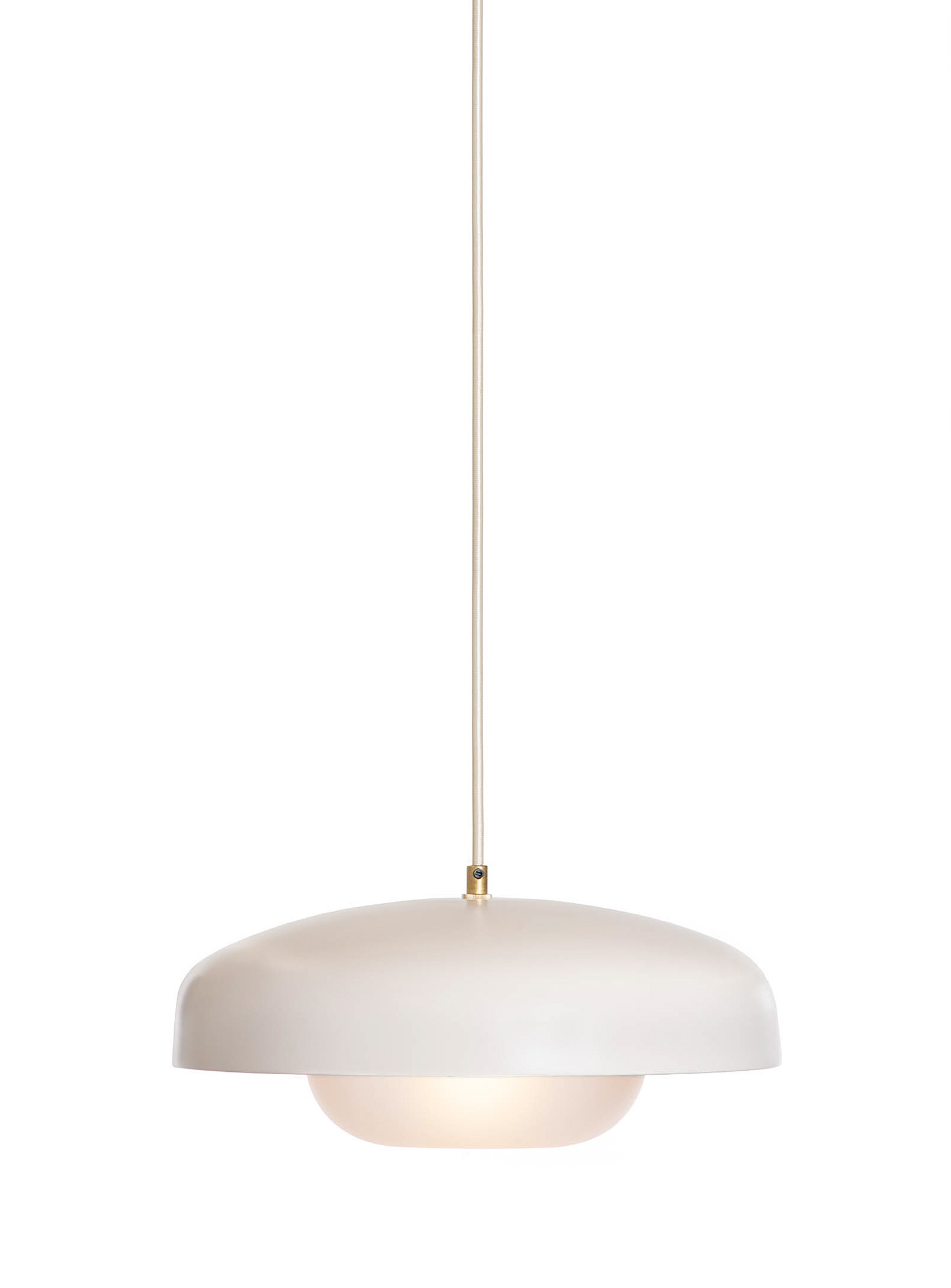 Luminaire Authentik Large Yoko Hanging Lamp In Cream Beige