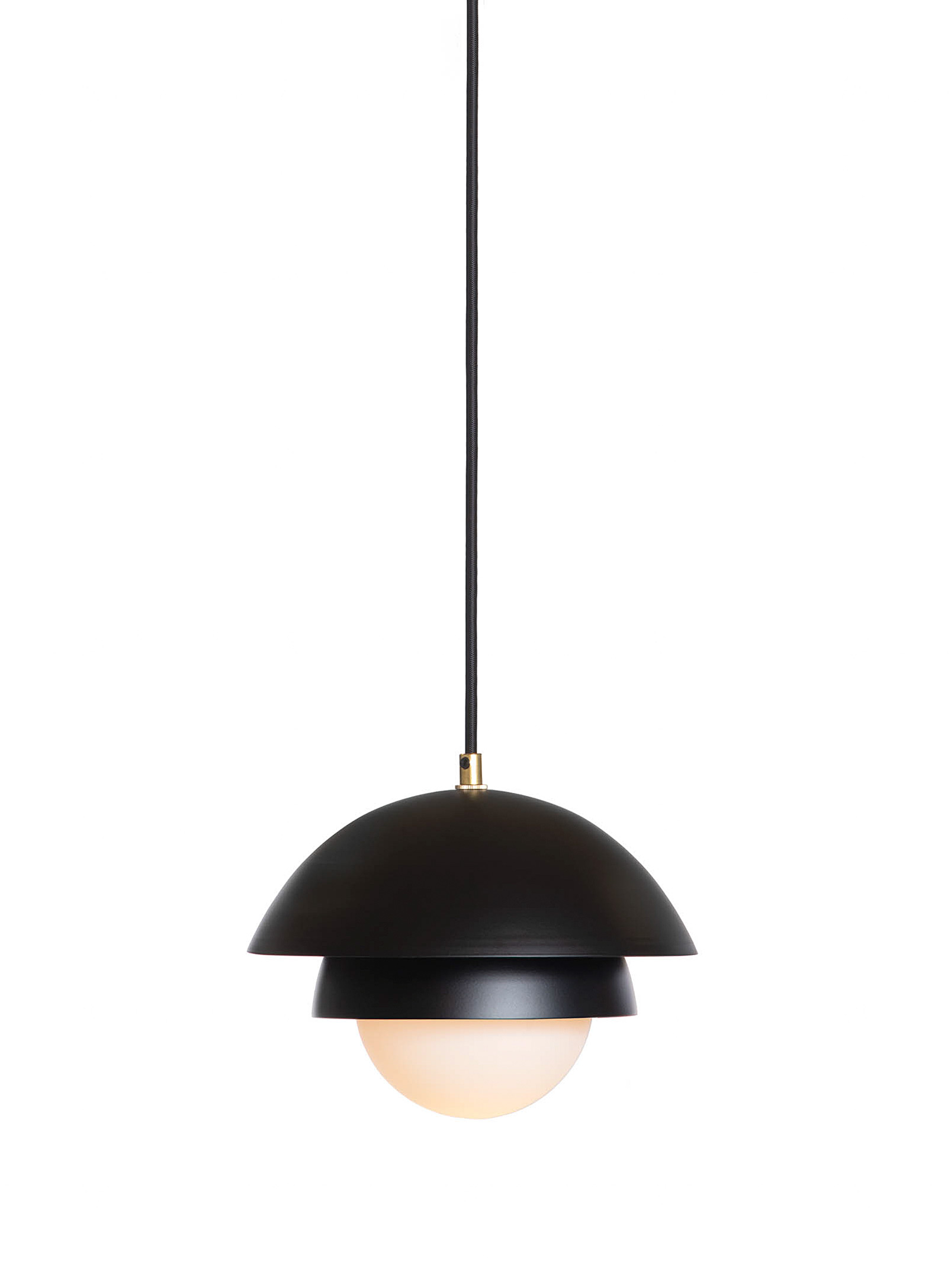 Luminaire Authentik Finlandaise Hanging Lamp In Black