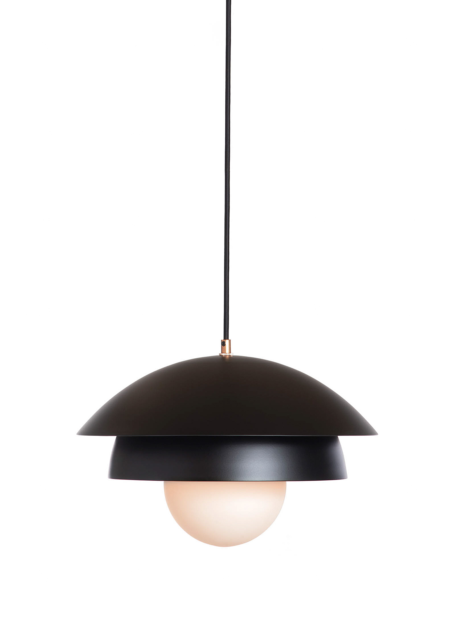 Luminaire Authentik Large Finlandaise Hanging Lamp In Black