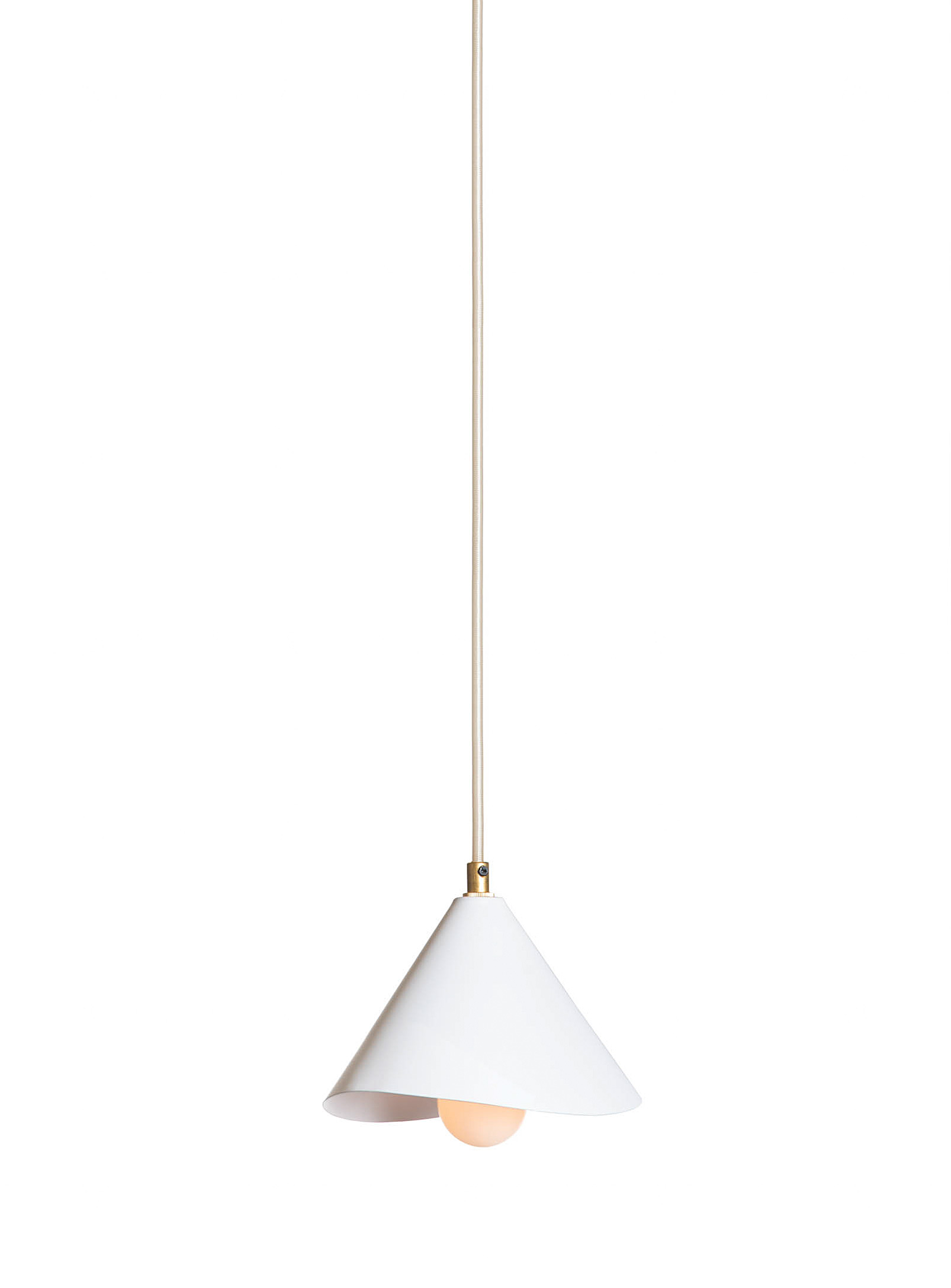 Luminaire Authentik Lotus Hanging Lamp In White