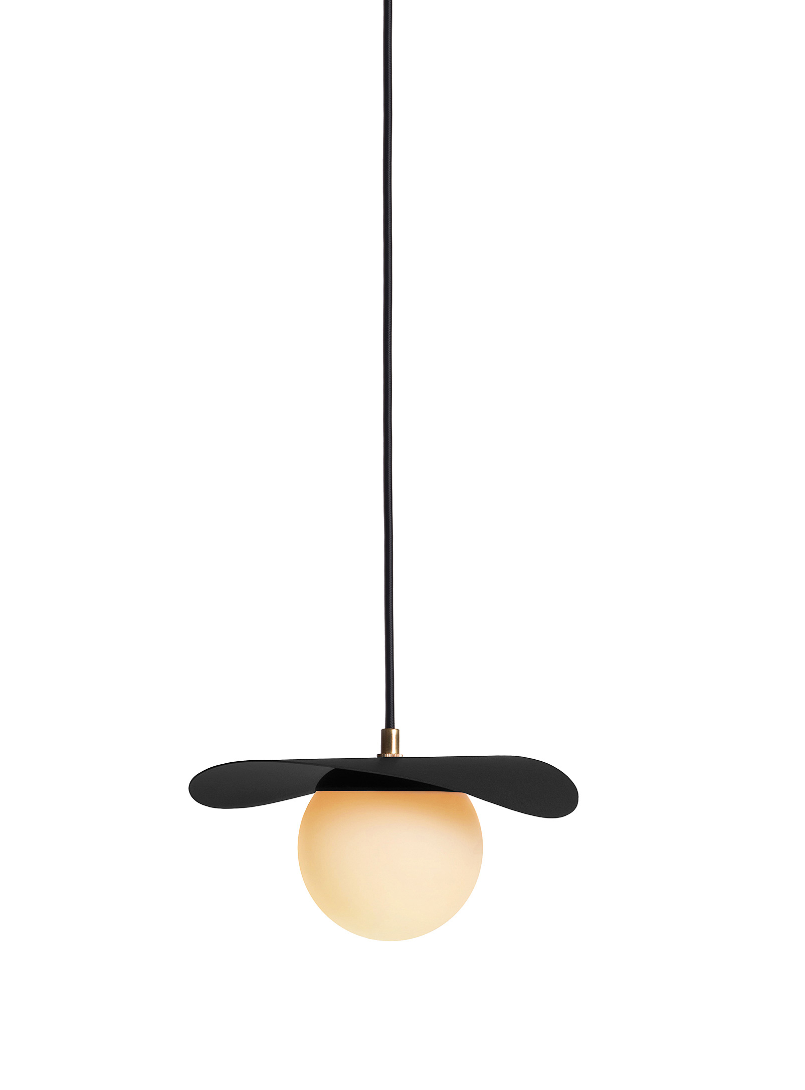 Luminaire Authentik Sopal Small Hanging Lamp In Black