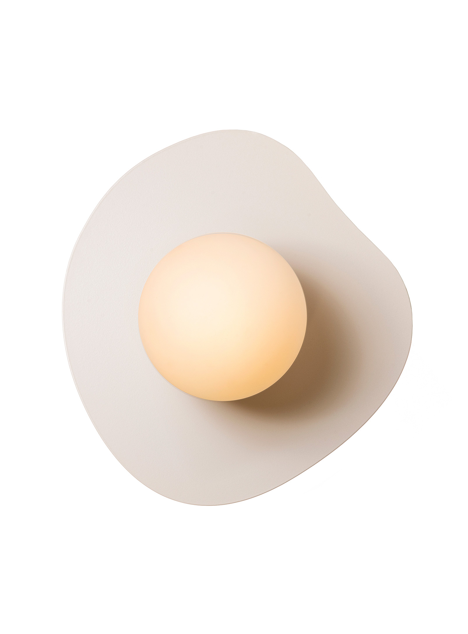Luminaire Authentik Nopal Asymmetrical Light Fixture In Cream Beige