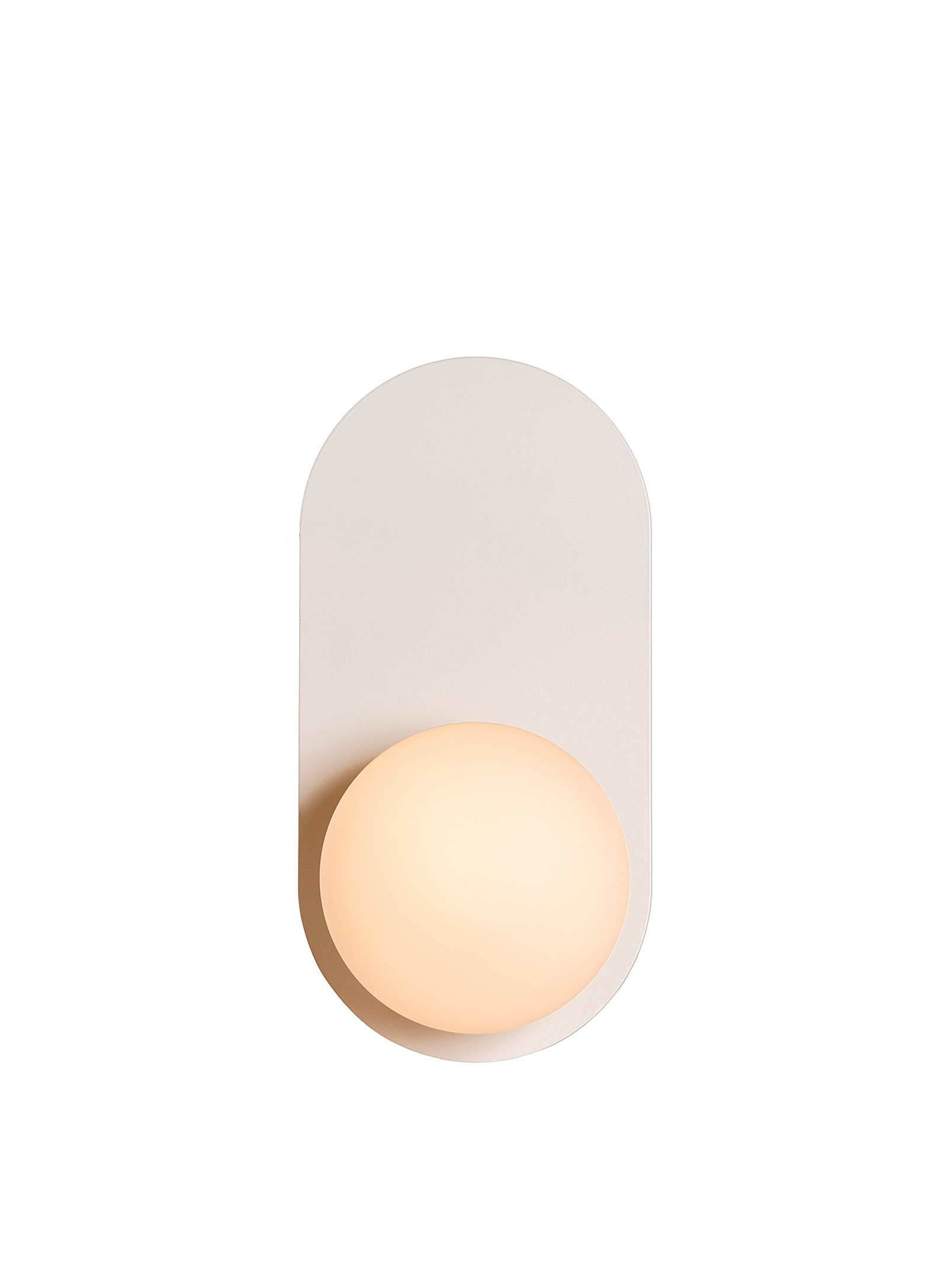 Luminaire Authentik Arch Wall Sconce In Cream Beige