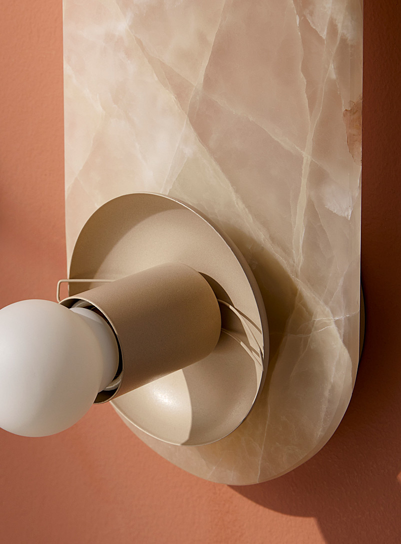 Arch onyx sconce product image 3