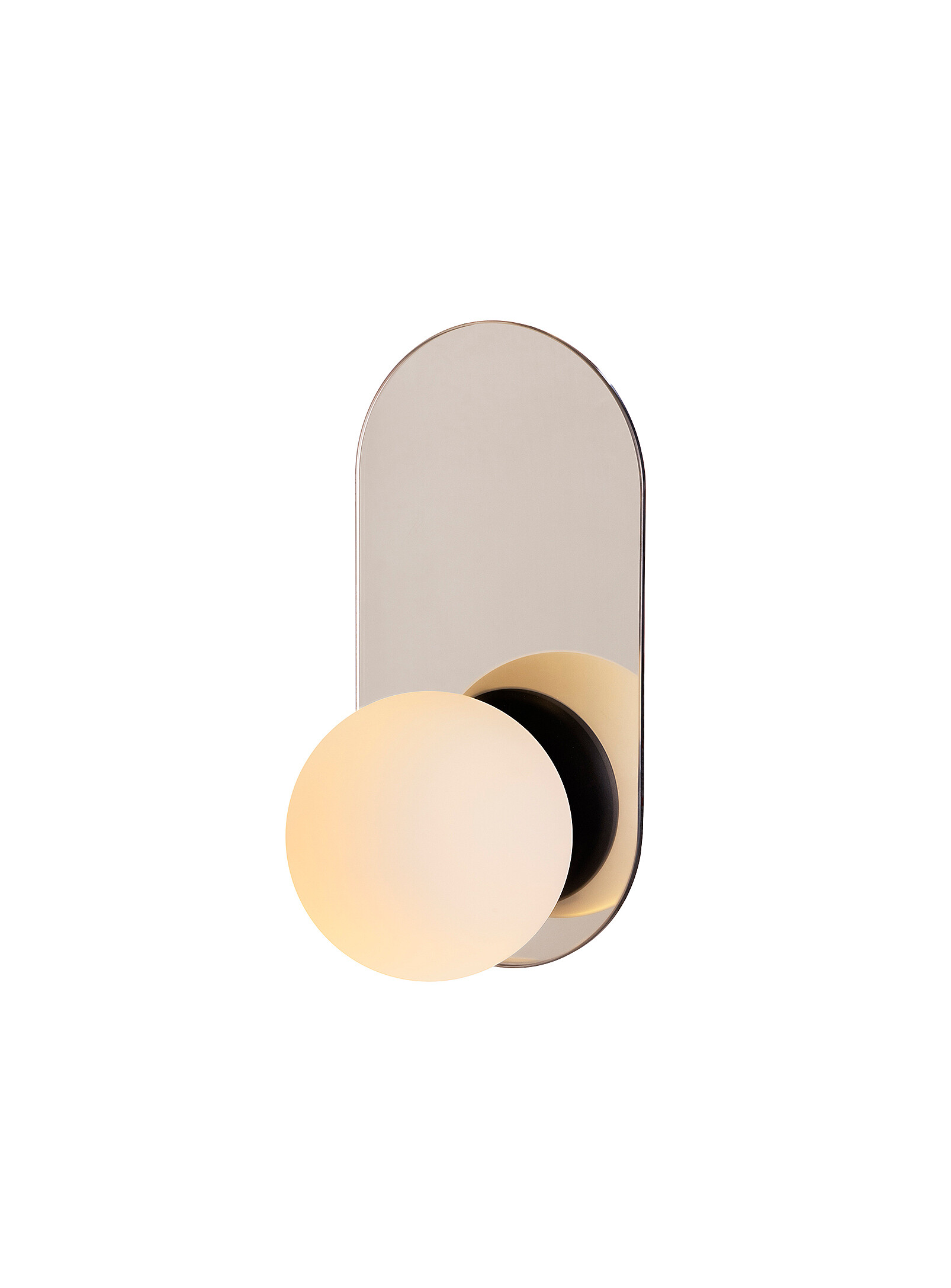 LUMINAIRE AUTHENTIK ARCH GLOSSY CHROME WALL SCONCE