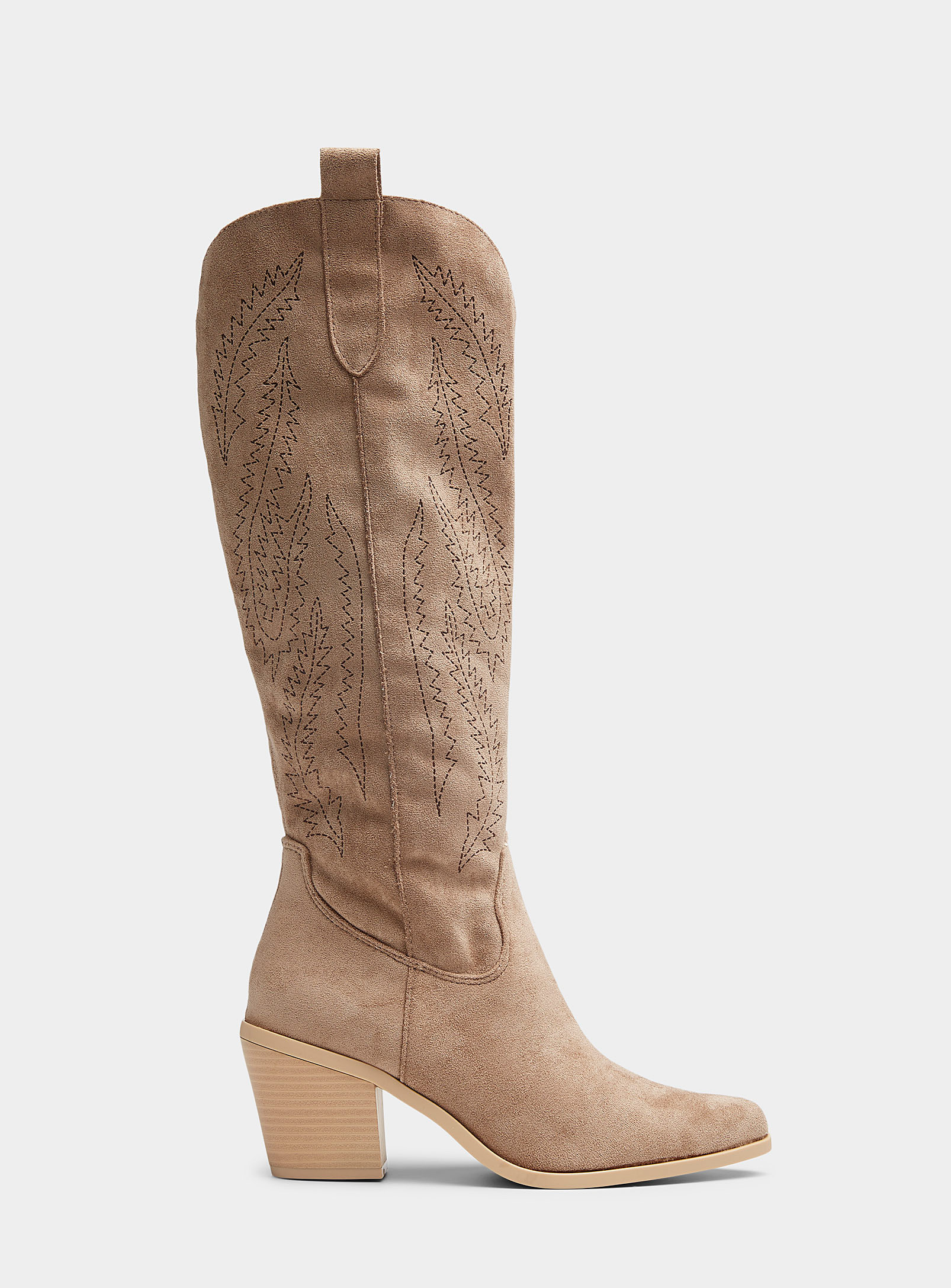 Simons - Women's Embossed pattern cowboy boots