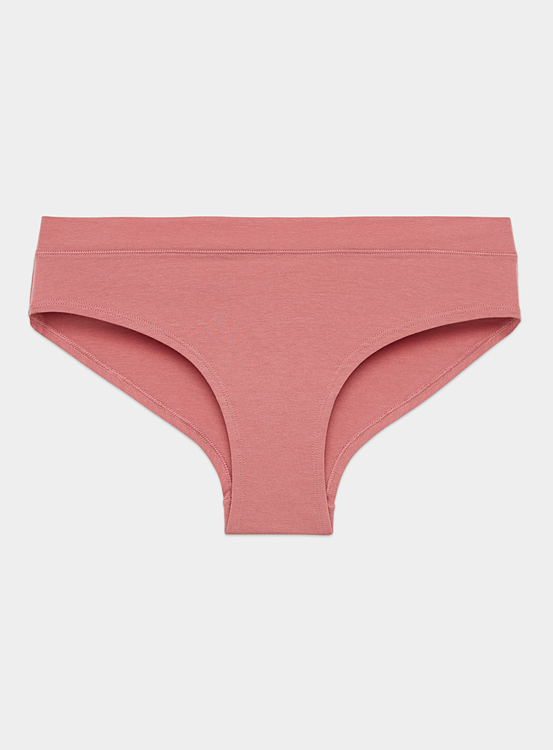 Miiyu Pink Cotton modal hipster for women
