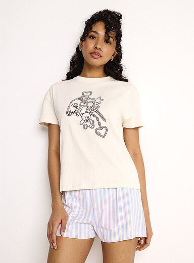 Relaxed stretch T-shirt