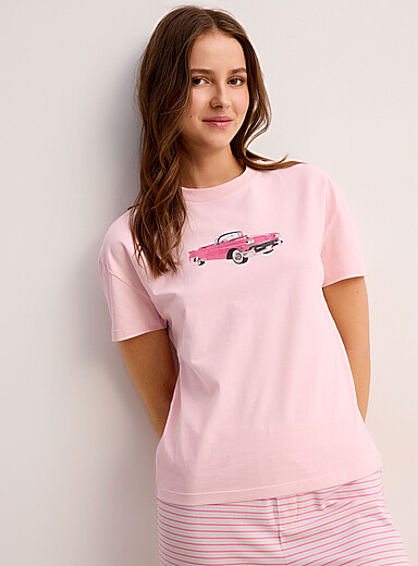 Le t-shirt d&eacute;contract&eacute; extensible