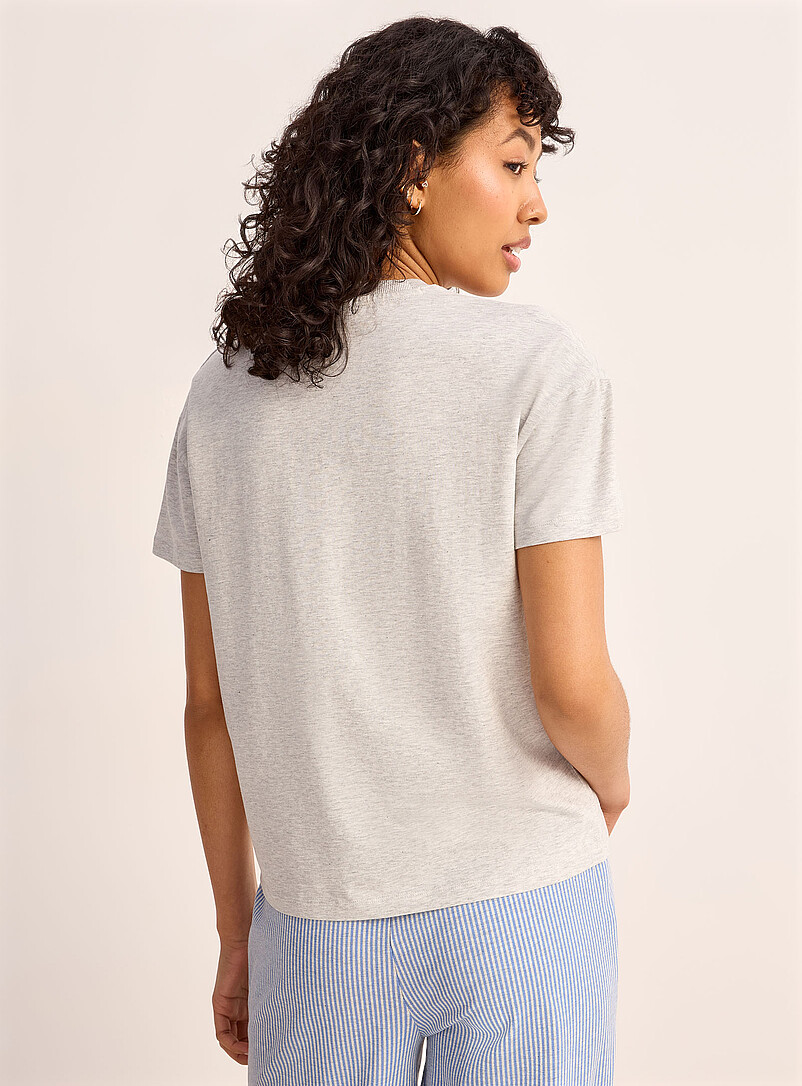 Miiyu x Twik: Le t-shirt d&eacute;contract&eacute; extensible Rose pour femme