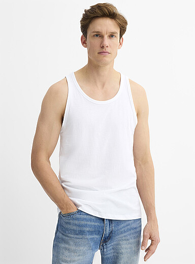 100% organic cotton tank <b>Standard fit</b>