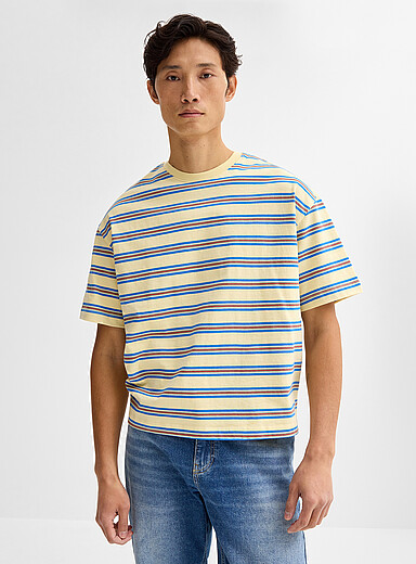 Mixed stripe T-shirt <b>Oversized fit</b>
