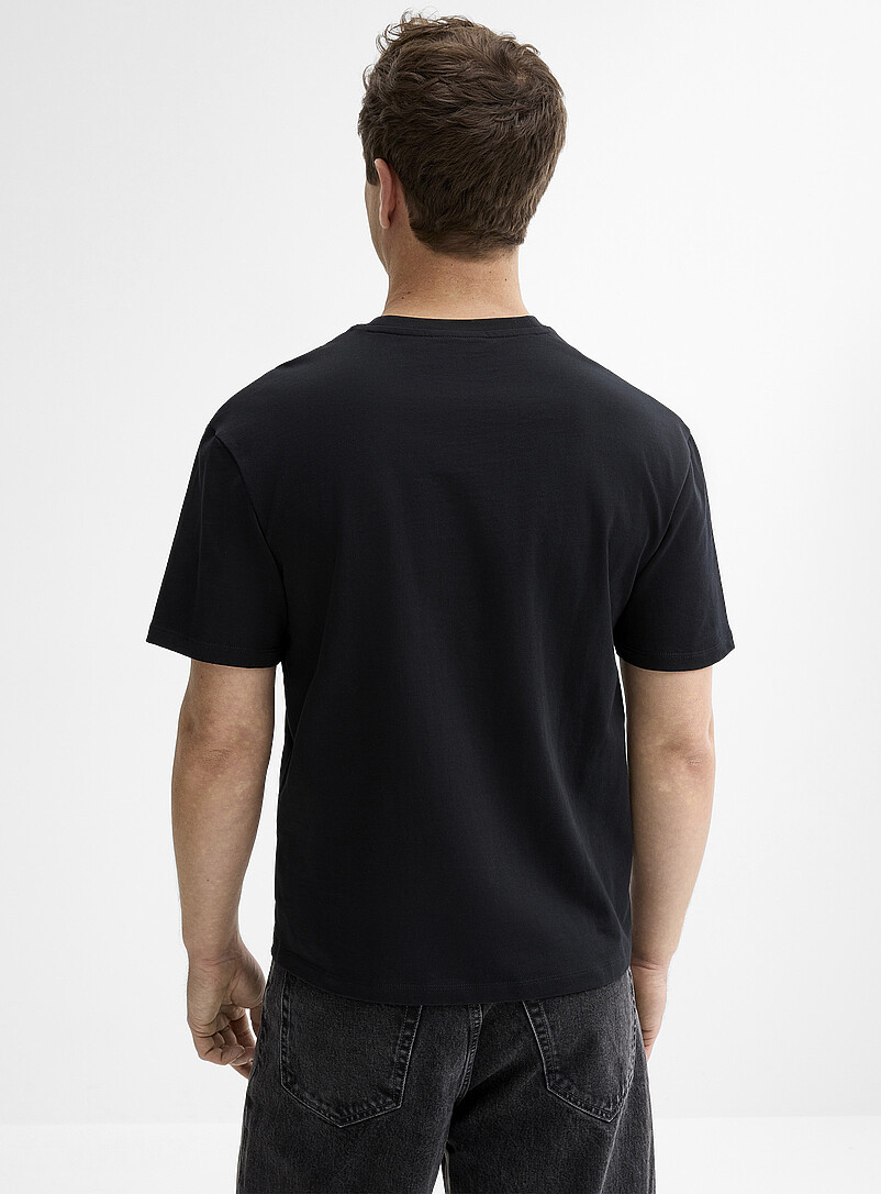 Le 31: Le t-shirt jersey dense <b>Coupe confort</b> Vert pour homme