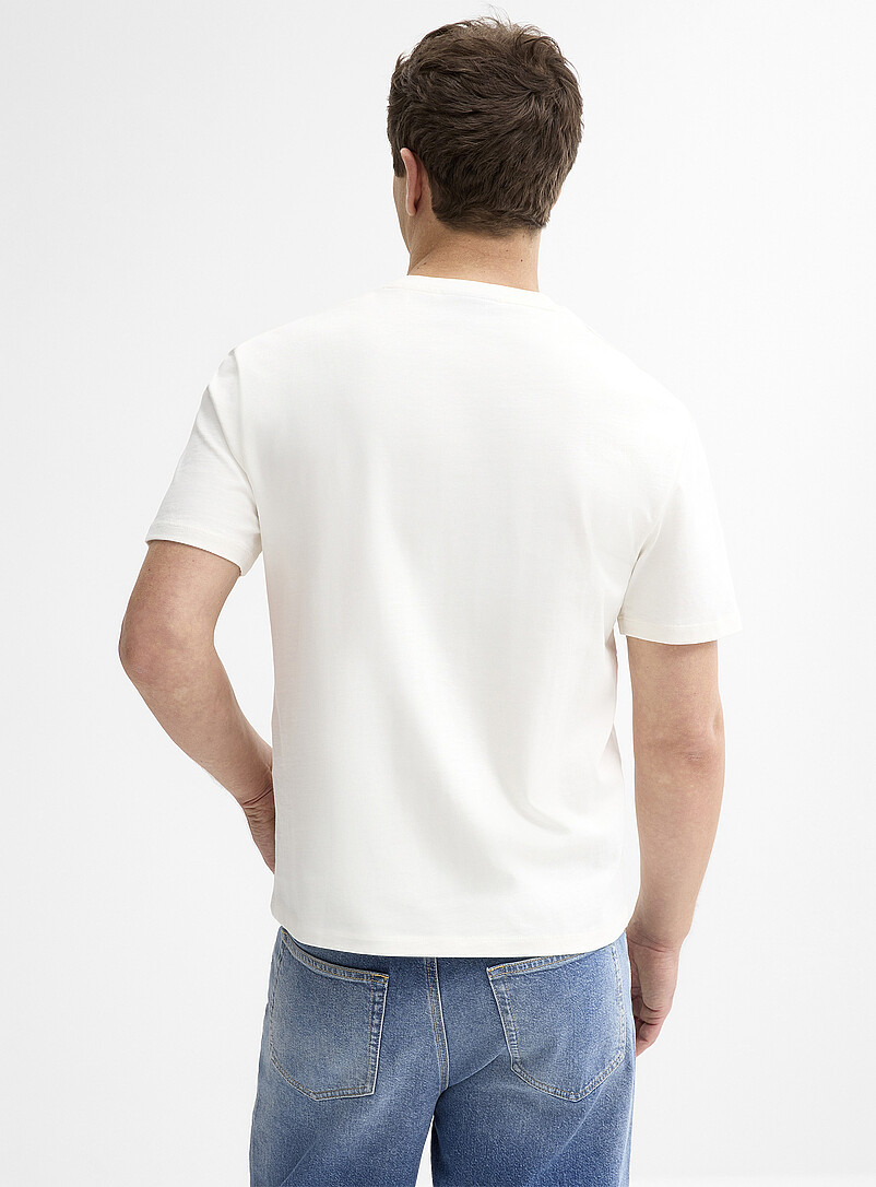 Le 31: Le t-shirt jersey dense <b>Coupe confort</b> Vert pour homme