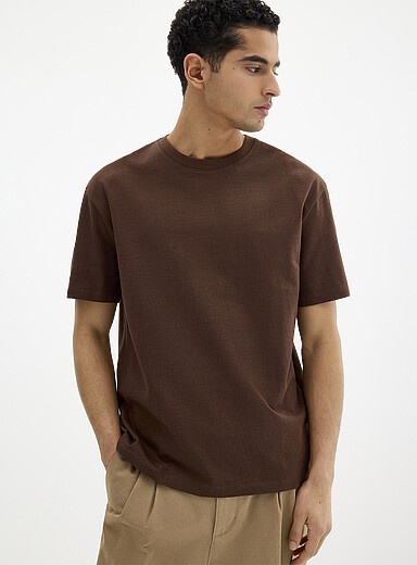 Le t-shirt jersey dense <b>Coupe confort</b>