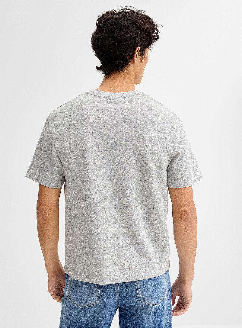 Le 31: Le t-shirt jersey dense <b>Coupe confort</b> Vert pour homme