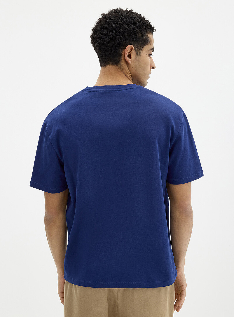 Le 31: Le t-shirt jersey dense <b>Coupe confort</b> Vert pour homme
