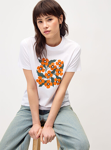 Printed tee <b>Relaxed fit</b>